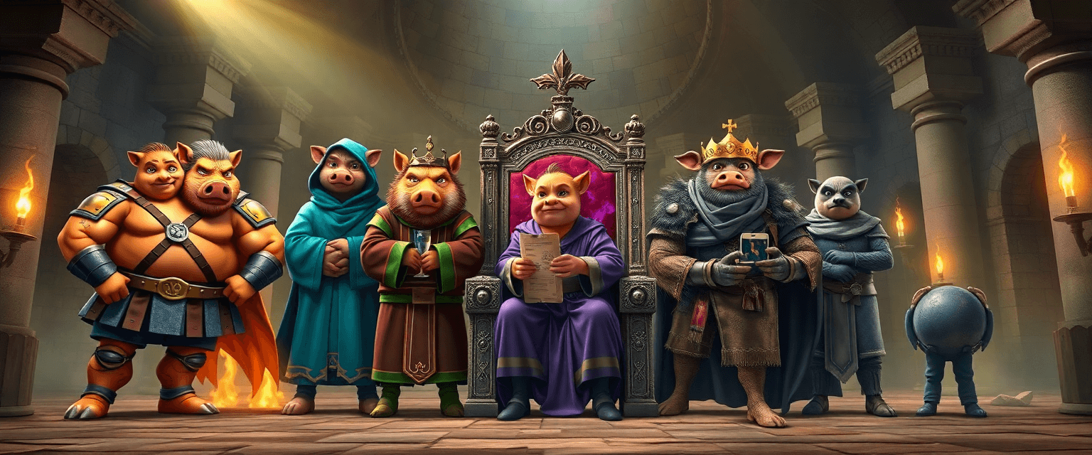 The Arena - 5 Legendary Boar Traders